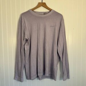 Levi's Men’s Washed Light Purple Relaxed Fit Long Sleeve Size Large 100% Cotton